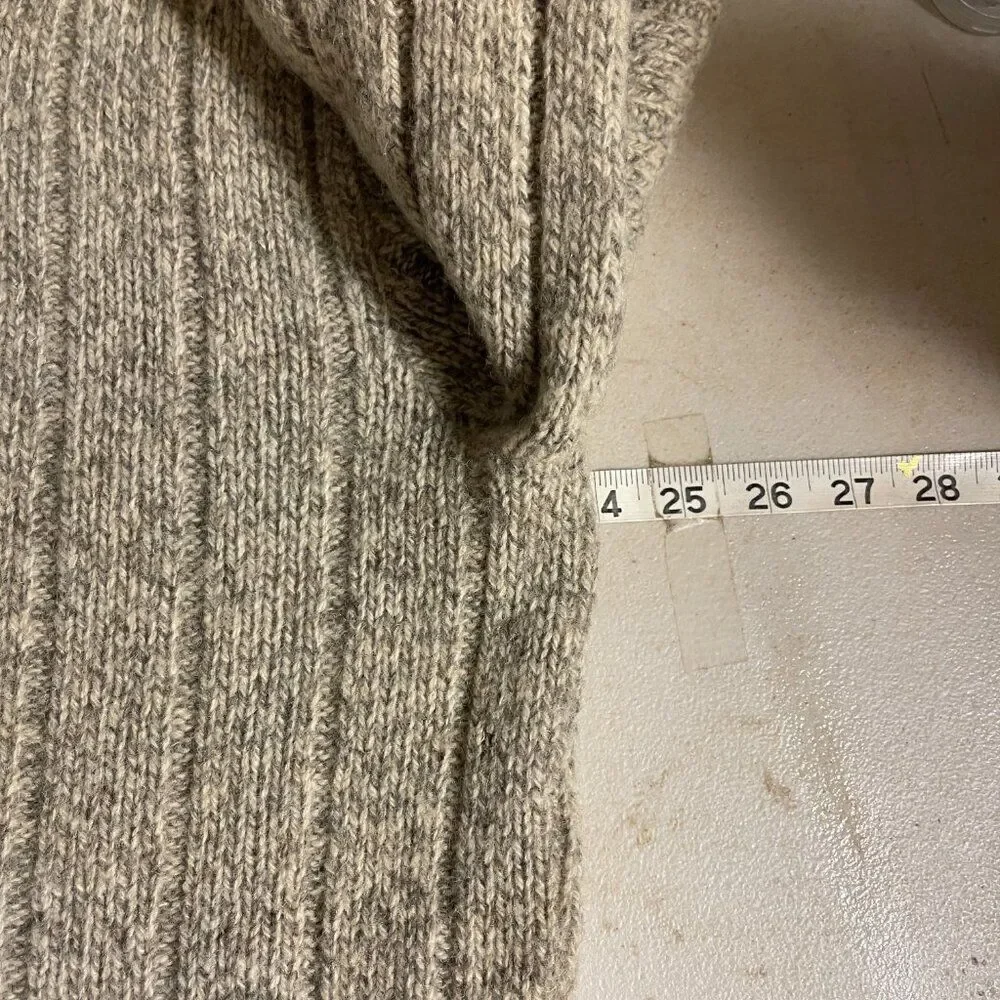 Vintage Dimension Mens Milford Half Button Wool Blend Sweater XL - Picture 9 of 9